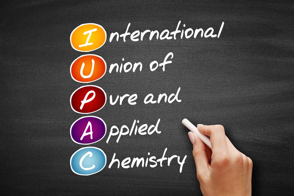 IUPAC-Nomenklatur (depositphotos.com)