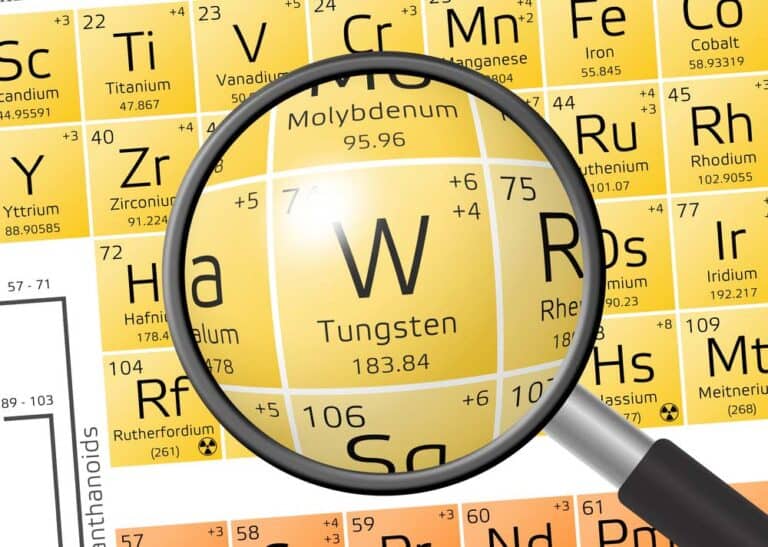 Mehr über den Artikel erfahren Chemisches Element mit W