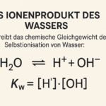 Ionenprodukt des Wassers