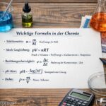 Was sind wichtige Formeln in der Chemie?