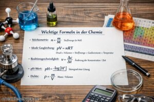 Mehr über den Artikel erfahren Was sind wichtige Formeln in der Chemie?