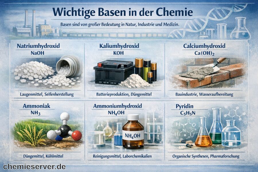Du betrachtest gerade Wichtige Basen in der Chemie?