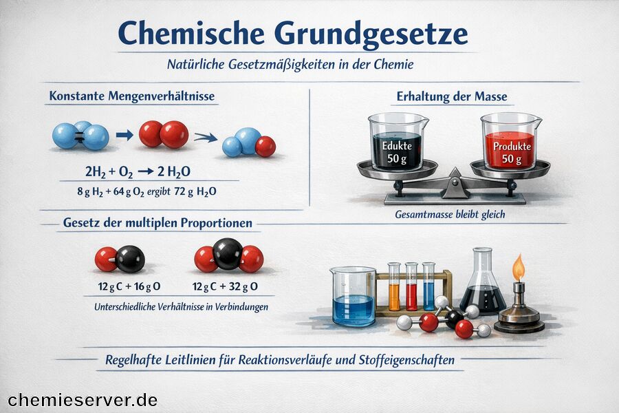 Was sind Chemische Grundgesetze?