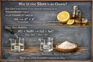 Mehr über den Artikel erfahren Was ist eine Säure in der Chemie?