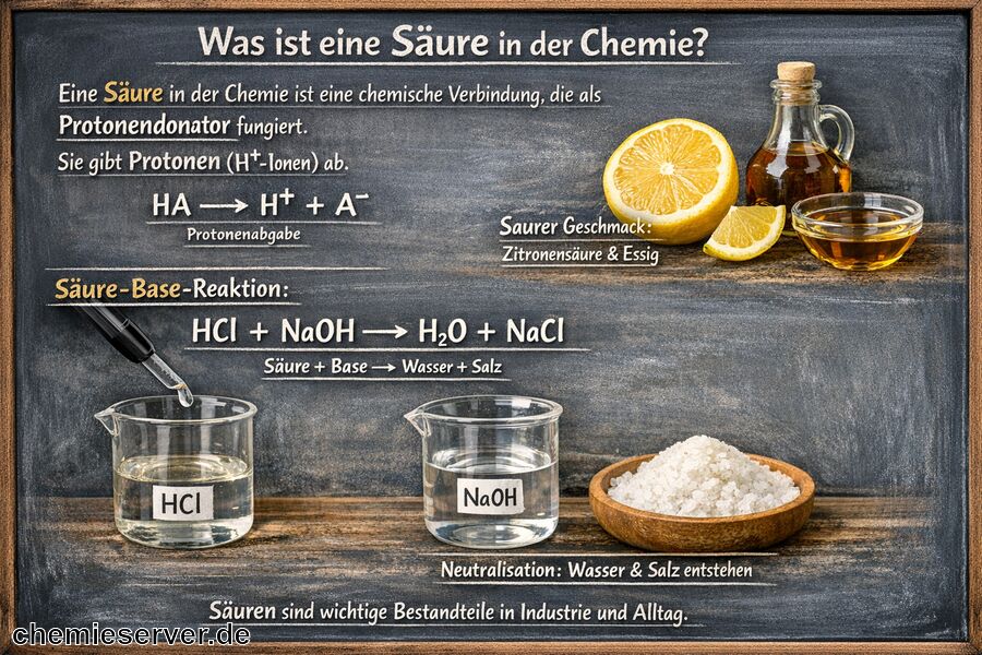 Was ist eine Säure in der Chemie?