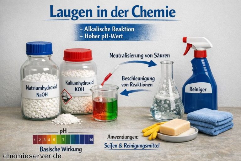 Mehr über den Artikel erfahren Was sind Laugen in der Chemie?